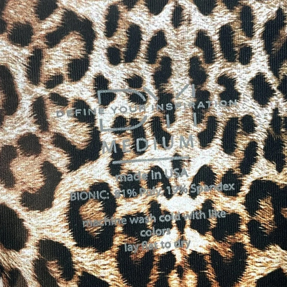 DYI define your inspiration Leopard Print Leggings - Picture 3 of 11